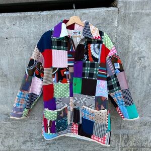 Psychic Outlaw Handmade Patchwork Jacket Coat